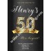50th 60th 40th 30th Birthday Invitation,Gold Diamonds Birthday Invitation,(9ab)